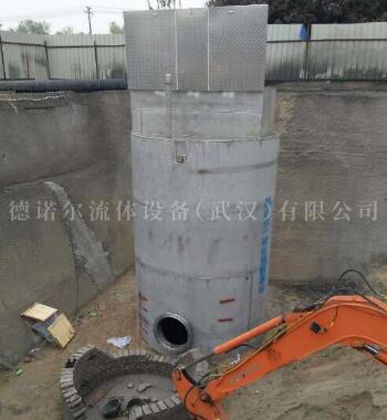 不锈钢地埋式一体化污水提升泵站